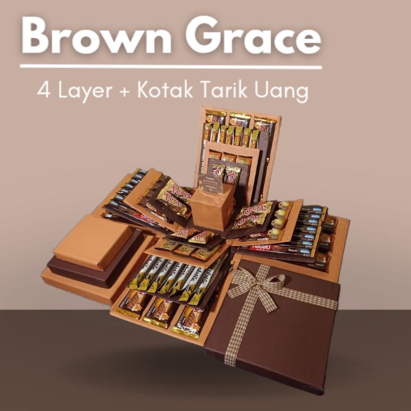 

Kotak Kado Snack Unik Box Snack Explosion Box Hampers Box 4 Layer + Kotak Uang