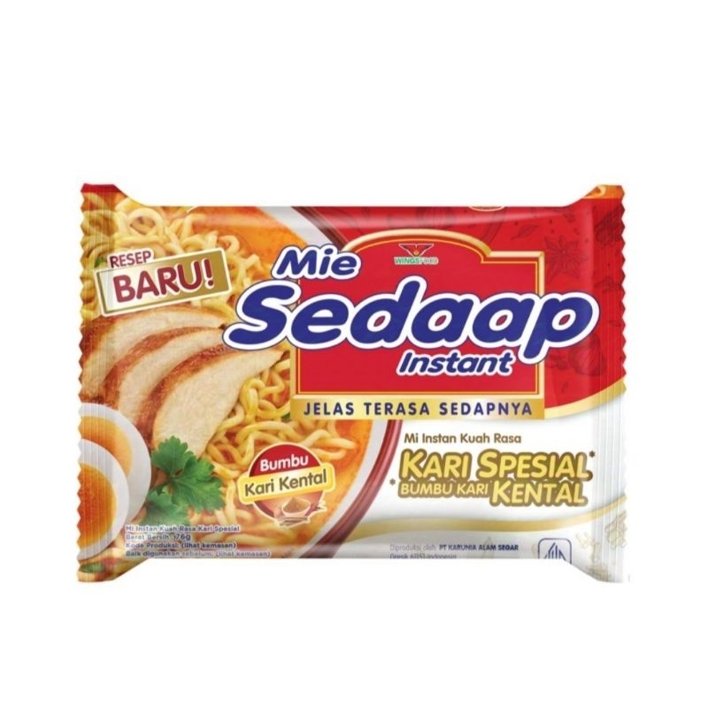 

Mie Sedaap Kari Spesial/Mie Instant 76gr
