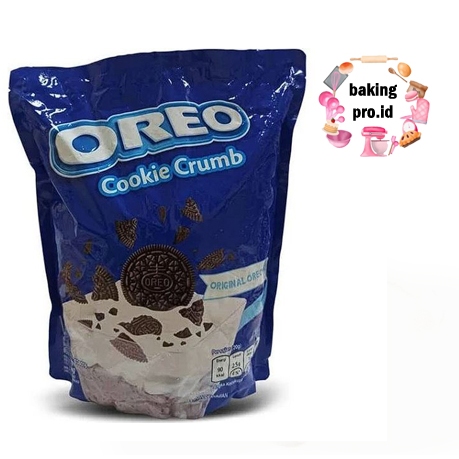 

Oreo Cookie Crumb 1Kg Kemasan Original