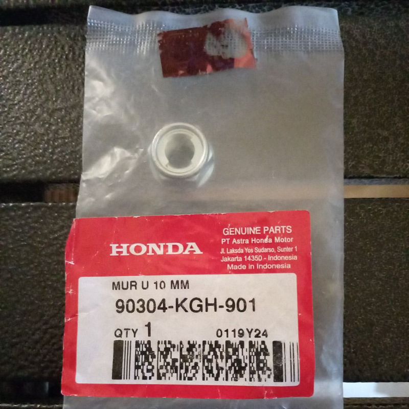 Nut U 10 MM Vario 125 150 eSP PCX ADV Scoopy eSP Beat Genio CBR 150R Verza 90304KGH901