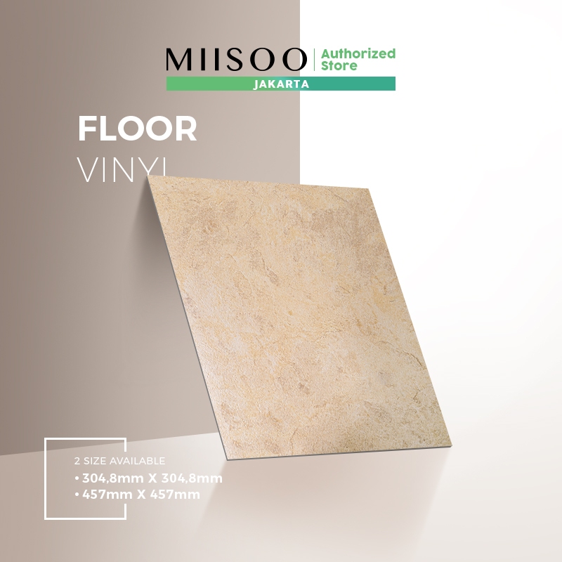 MIISOO Floor Vinyl Persegi motif keramik Lantai Stiker Dengan Lem Wallpaper Vinyl
