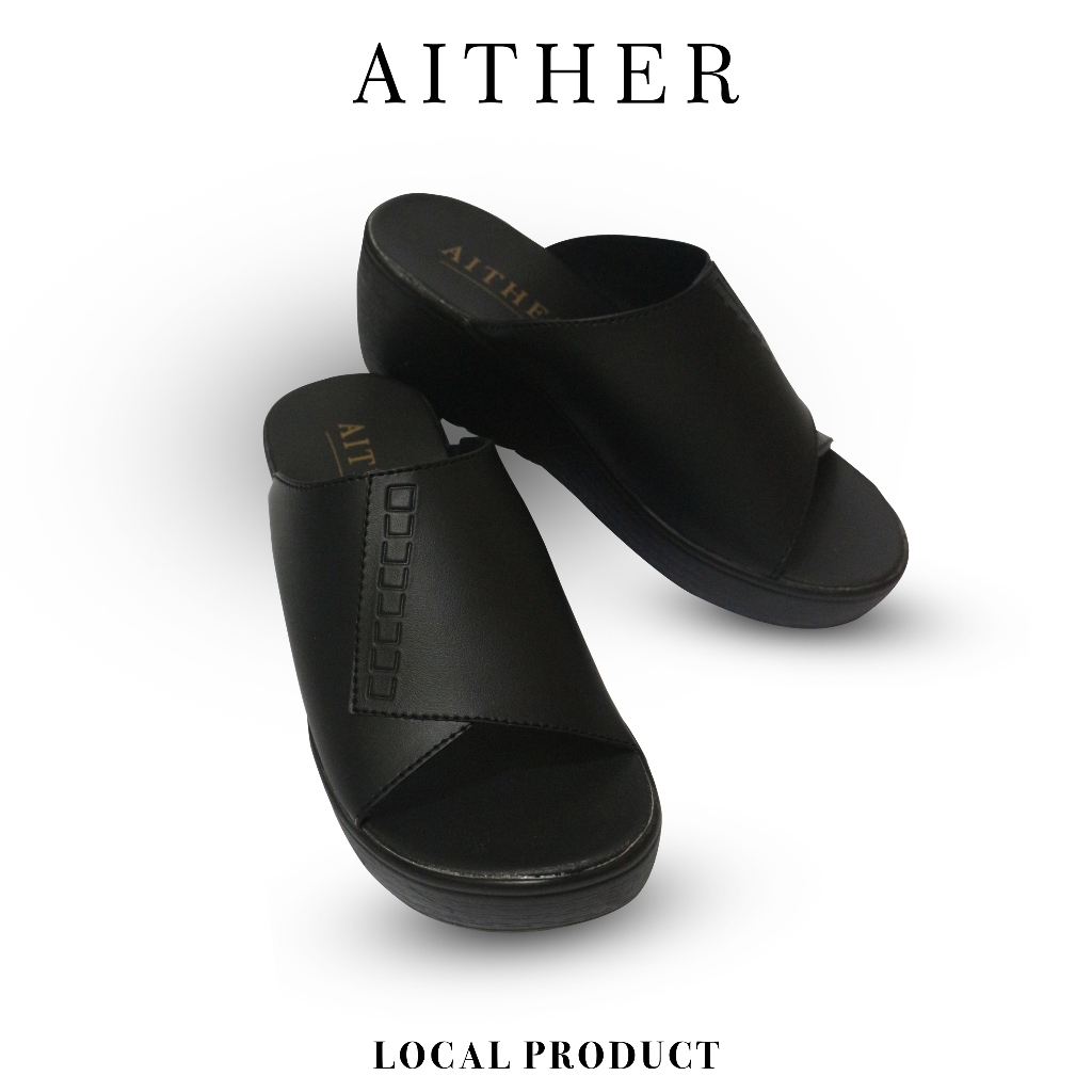 SANDAL WANITA SLOP CALBI PREMIUM QUALITY DAILY CASUAL - AITHER