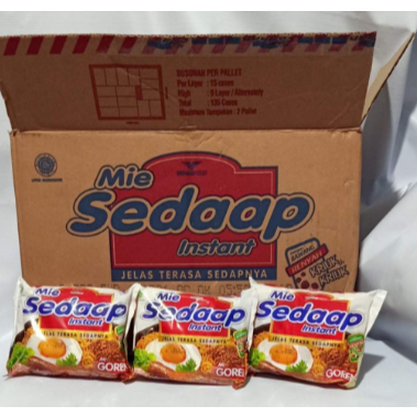 

SEDAP MIE INSTAN GORENG/SOTO/KARE (1DUS/40PCS)