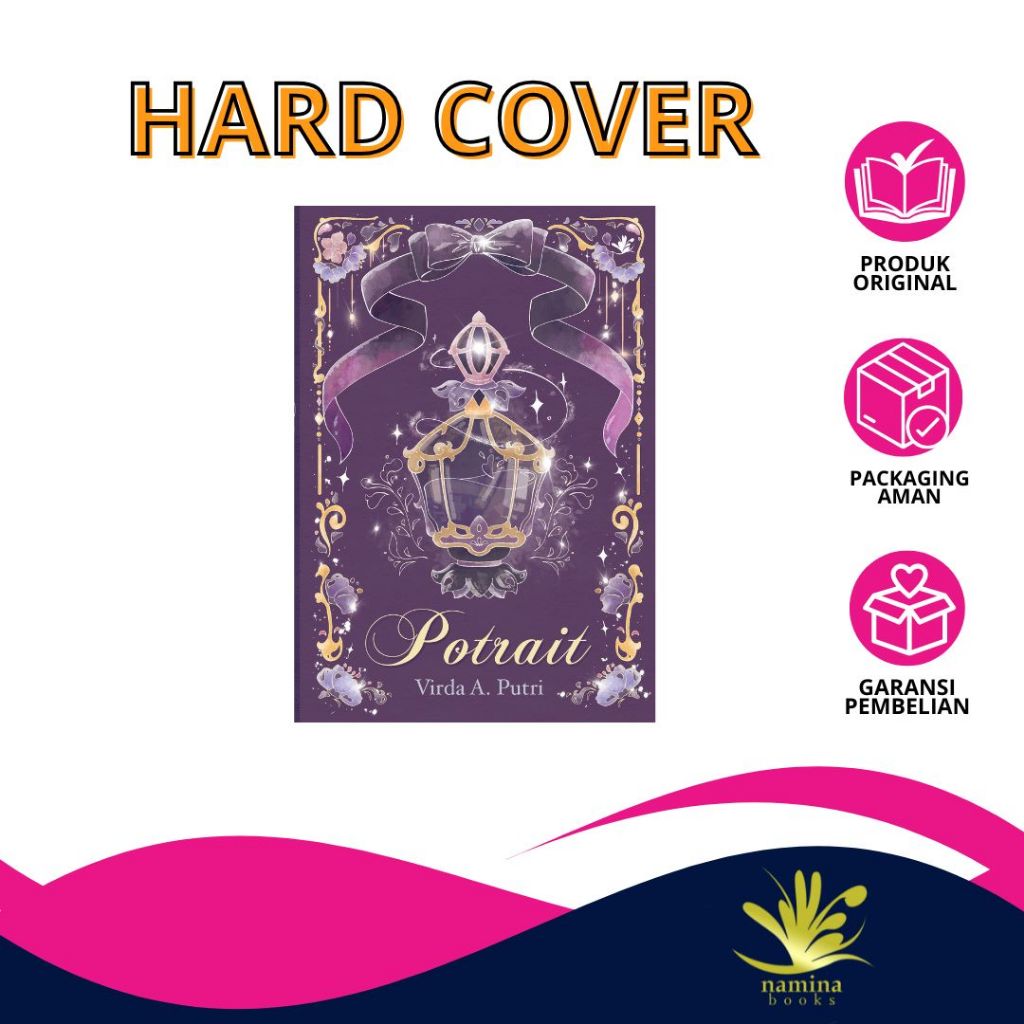 [Namina Books] Potrait New Cover By Virda A Putri - Hard Cover