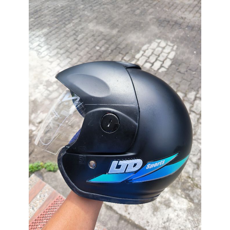 Helm LTD Bekas Hitam doff