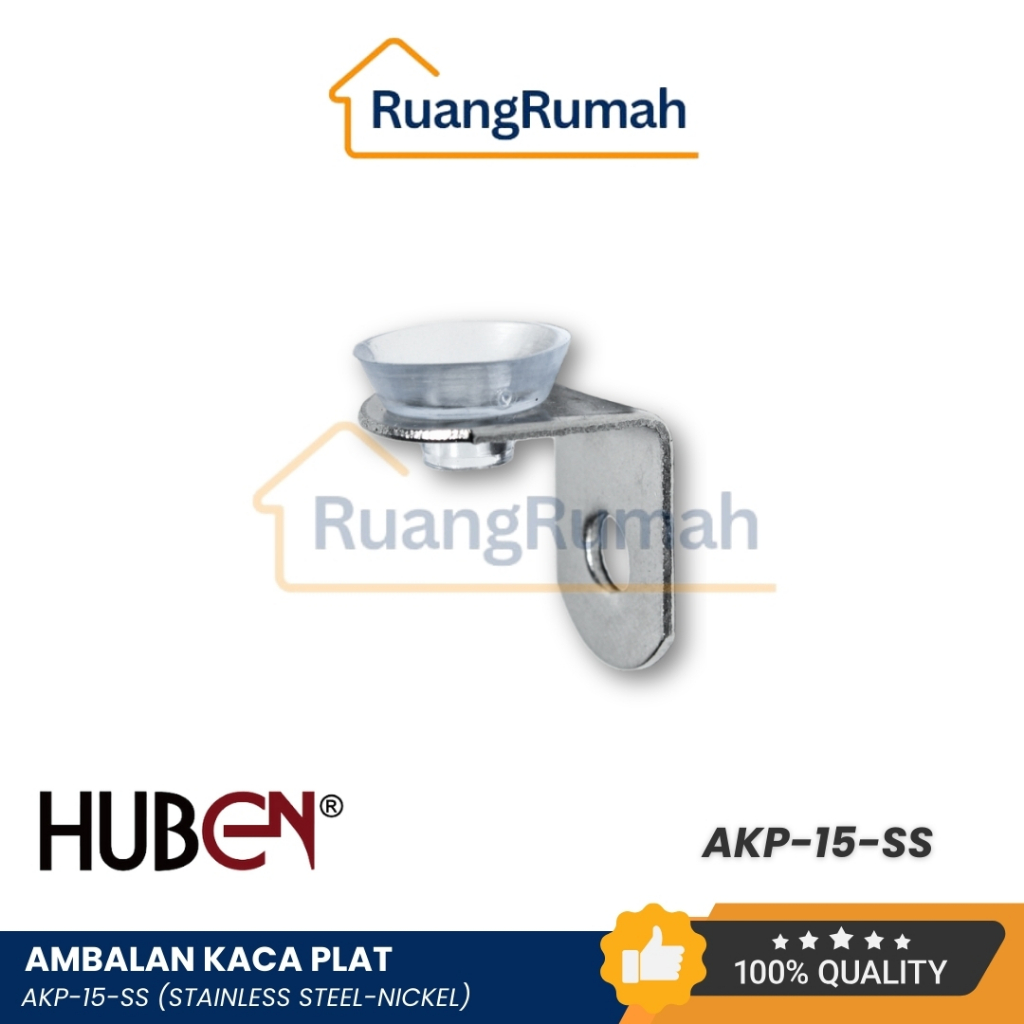 Ambalan Kaca Plat AKP-15-SS HUBEN
