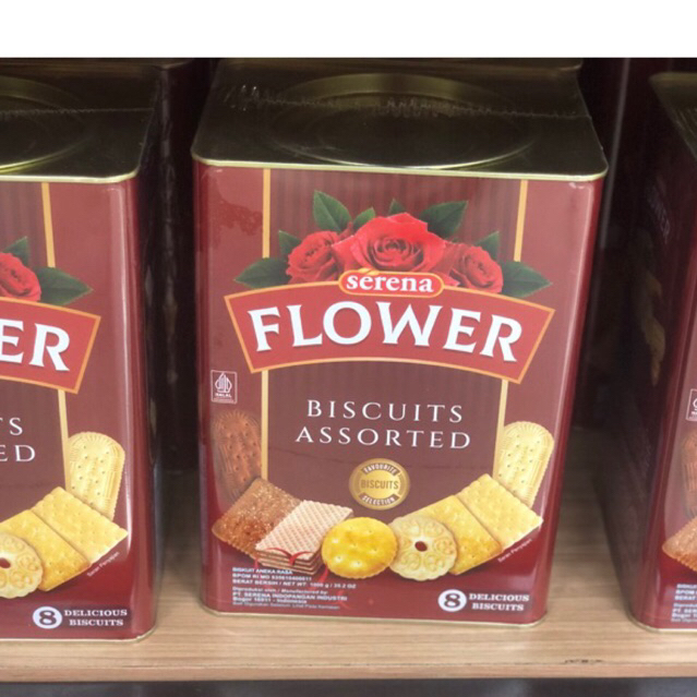 

SERENA FLOWER BISKUIT ASSORTED 1000gr