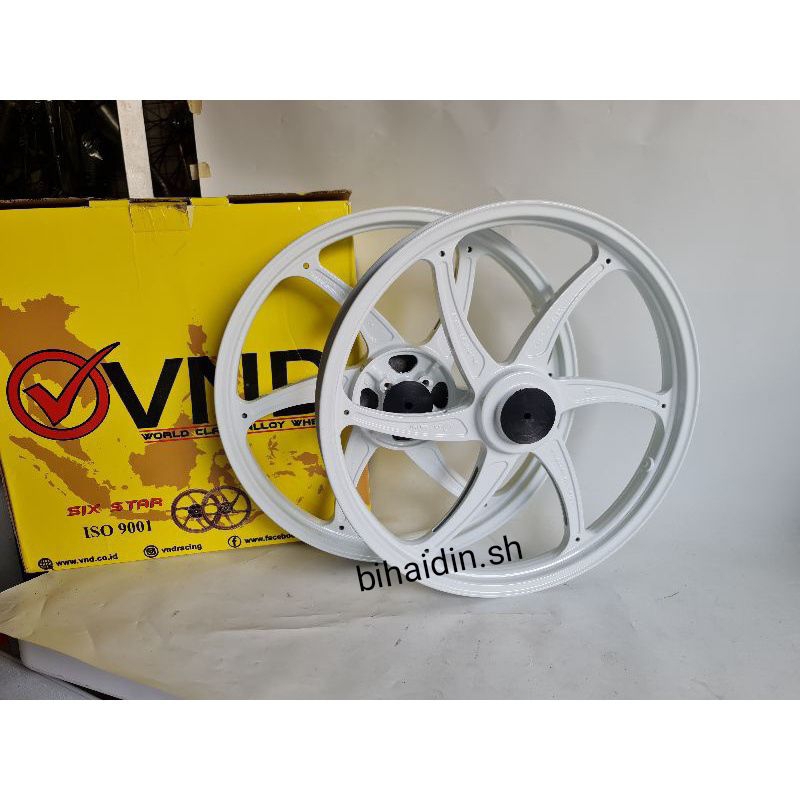 velg vnd six star ring17 160/160 dd satria 2tak hiu/lumba/agresif,shogun sp,gsx150,satria fu 150