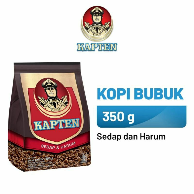 

KOPI BUBUK KAPTEN 350g