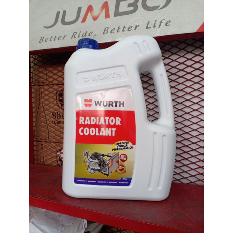 WÜRTH RADIATOR COOLANT 5Liter