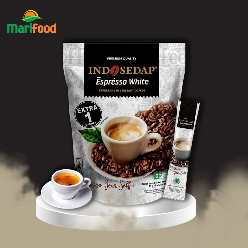 

INDOSEDAP BAG PACKAGE - 3 IN 1 INSTANT ESPRESSO