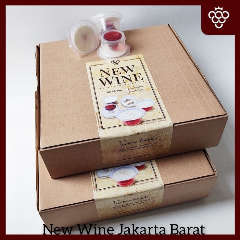 

Paket Ekslusif Anggur Perjamuan Kudus + Hosti Polos Besar - Isi 100