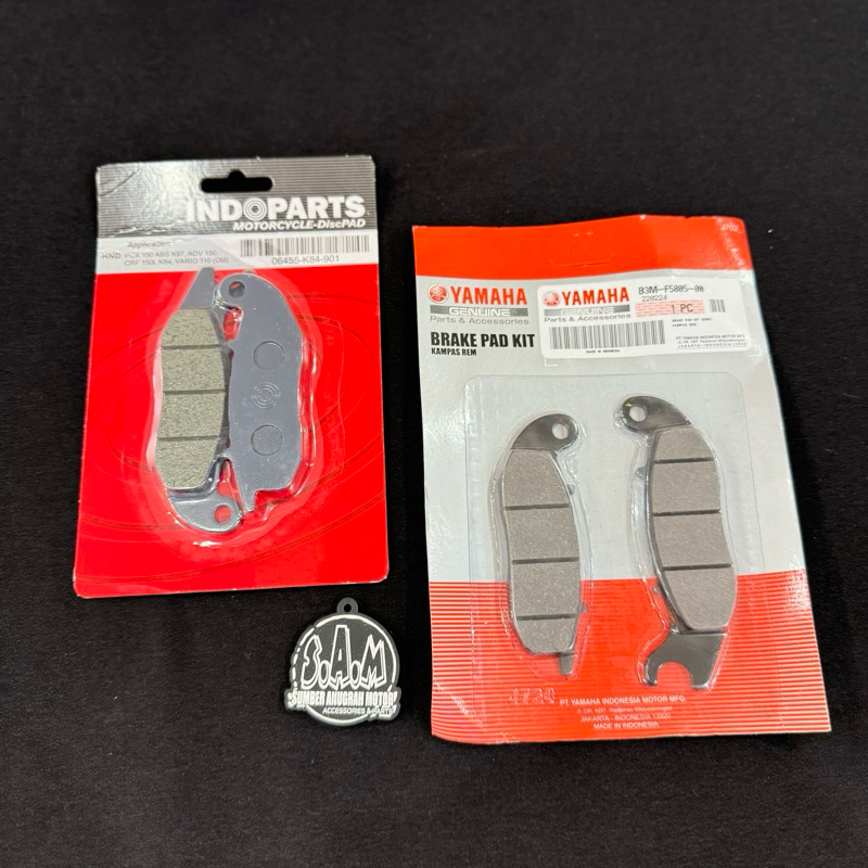 DISCPAD KAMPAS REM CAKRAM DEPAN WR WR155 CRF CRF150 KALIPER RCB KIRI CALIPER RACING BOY