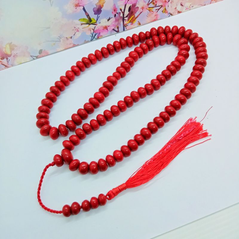 tasbih batu Marjan original 8mm S115