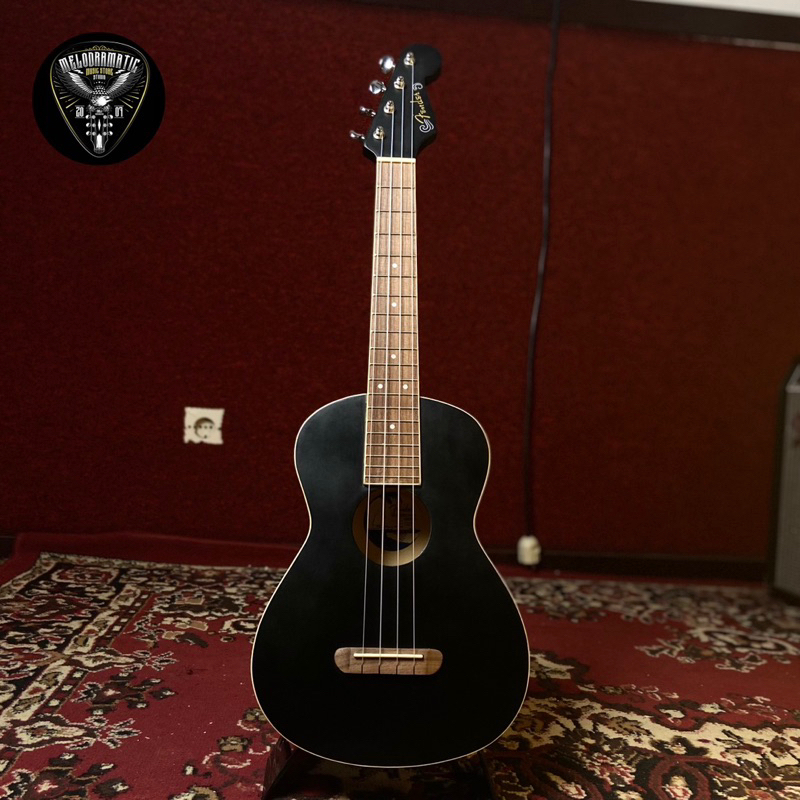 UKULELE FENDER AVALON TENOR WALNUT BLACK