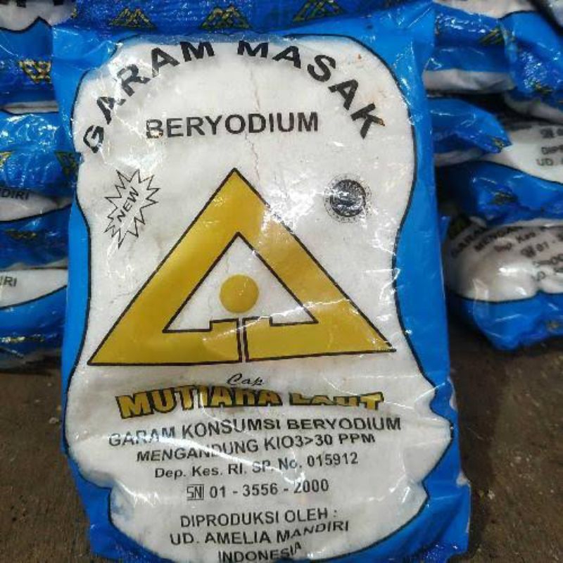 

Garam Masak Beryodium / Garam Dapur / Garam Meja