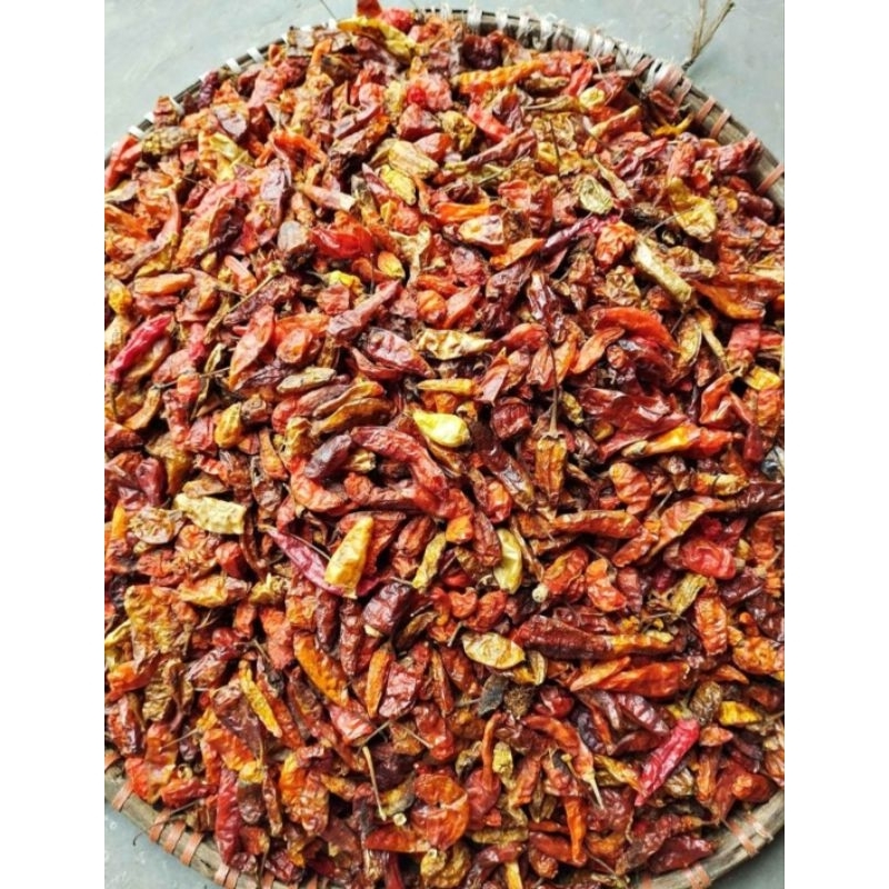 

Cabe rawit kering berat 1 kg