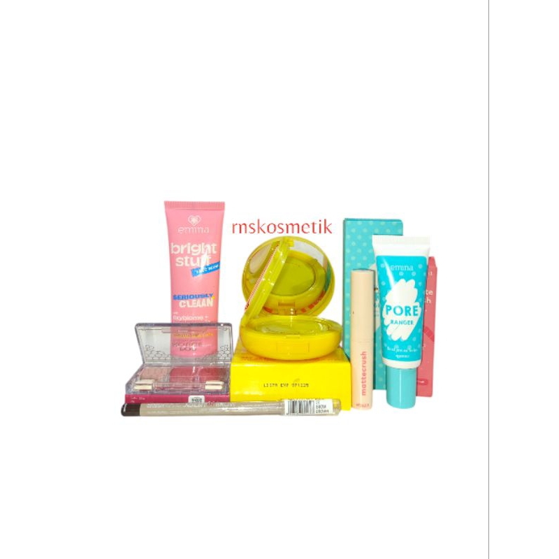 PAKET MAKE UP KOSMETIK HARIAN WAJAH EMINA