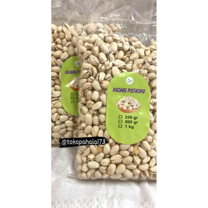 

Kacang Pistachio Gurih Asin 1 Kg Renyah Premium