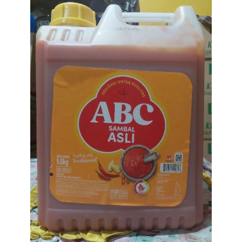 

Saus Sambal ABC 5.5 Kg