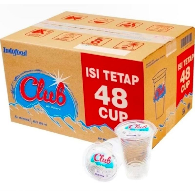 

CLUB GELAS 220 mL (1 DUS ISI 48 PCS) PENGIRIMAN INSTANT