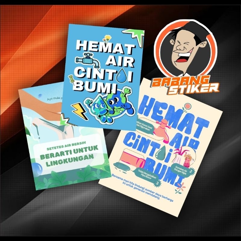 

stiker hemat air waterproof