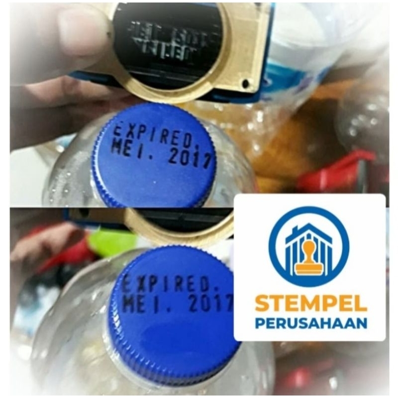 

jual stempel tutup botol stempel kode produksi stempel expired