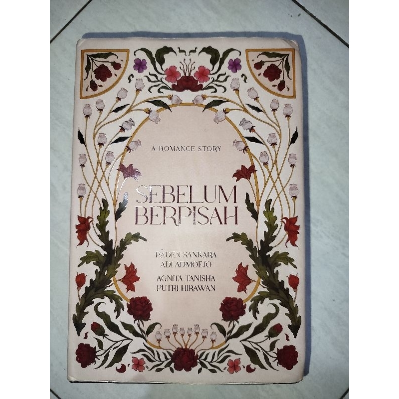 Preloved Novel Sebelum Berpisah