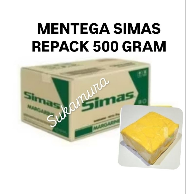 

SIMAS Margarin Repack -Margarine/Mentega SIMAS 500gr/1kg