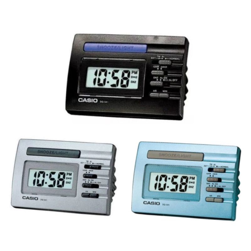 CASIO BEEP ALARM JAM MEJA DIGITAL DQ 541