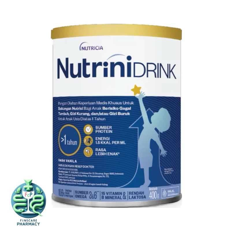 

NUTRICIA NUTRINIDRINK BUBUK - 400GR