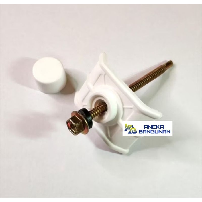 Sekrup Alderon Atap UPVC Roofing Roofseal (isi 20)