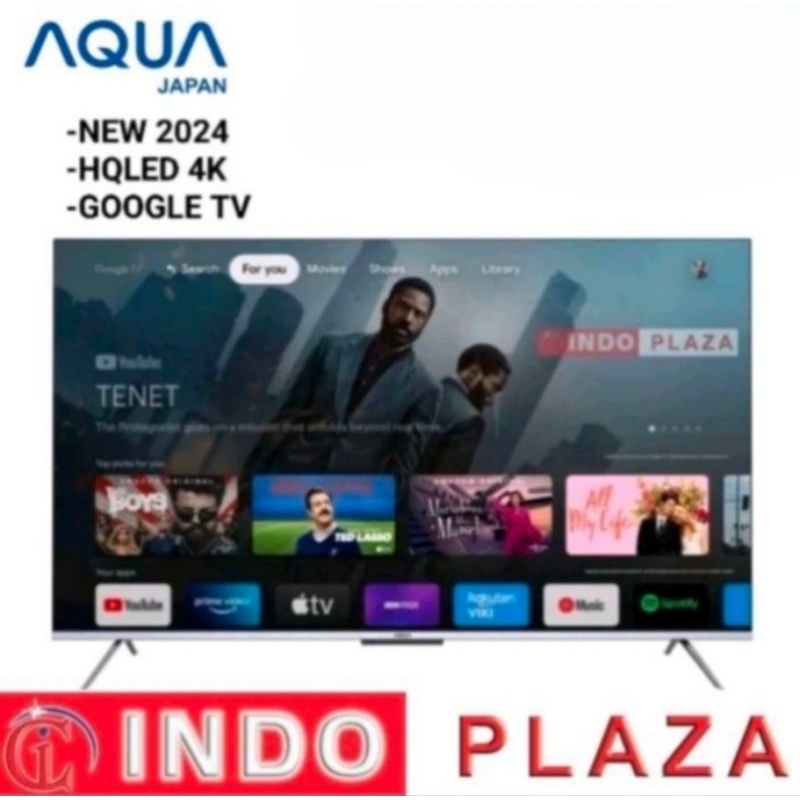 TV AQUA 65 INCH AQT65P750UX HQLED GOOGLE TV