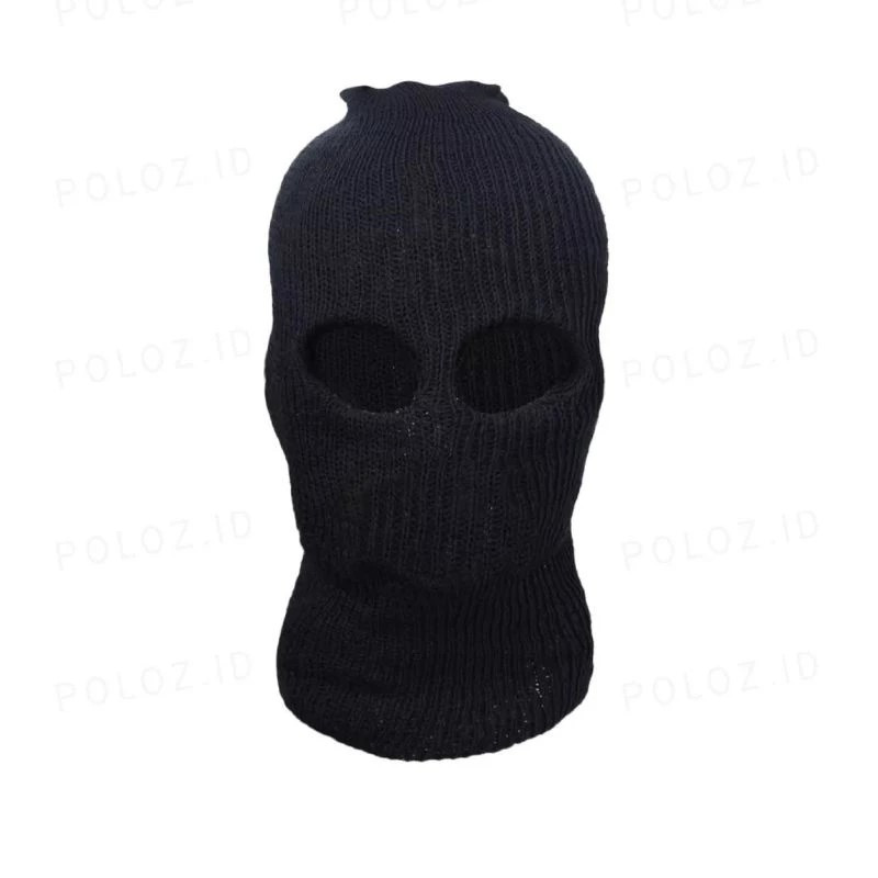 Kupluk Rajut Masker Ninja Benies Topeng Sebo Lob 3 2 1 Riding Kuli