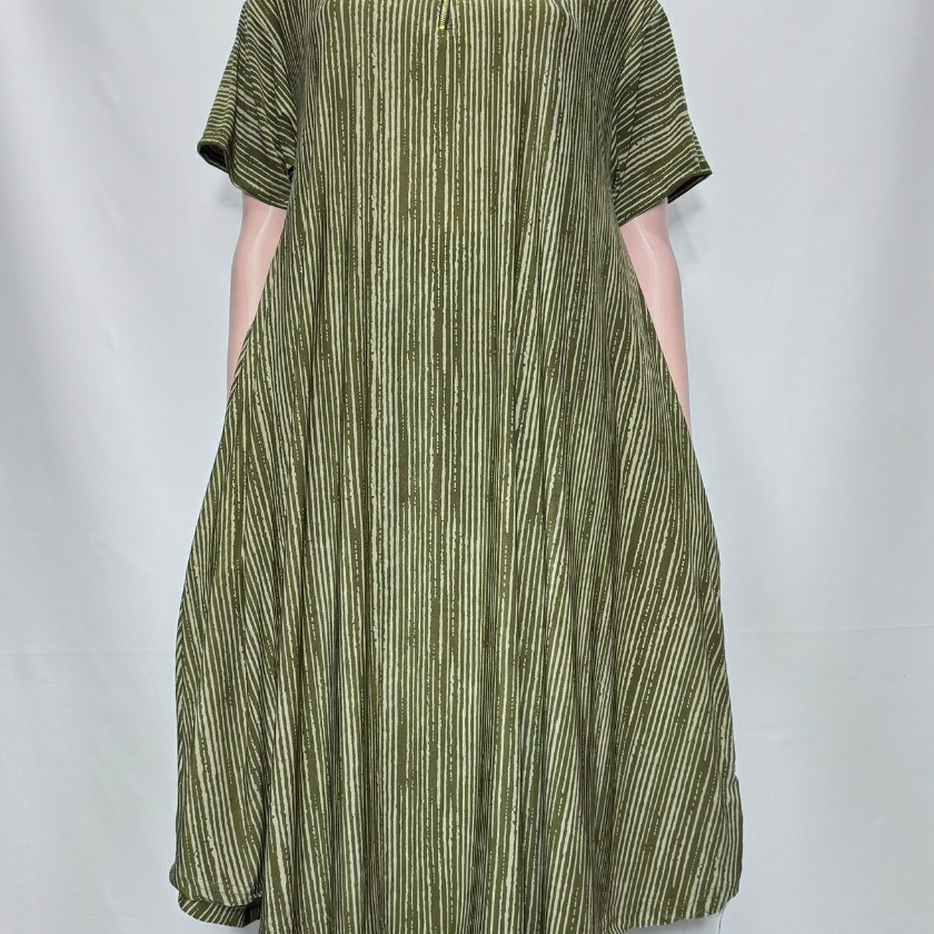 HJ6 DASTER JERSEY BUNGA JUMBO BAHAN ADEM