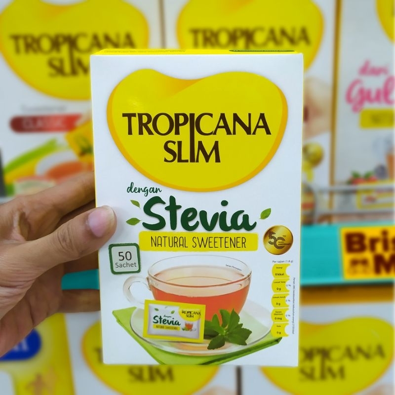 

Tropicana Slim Stevia 50 Sachet