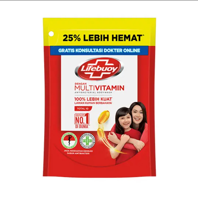 Lifebuoy Sabun Cair Refill 250 ml