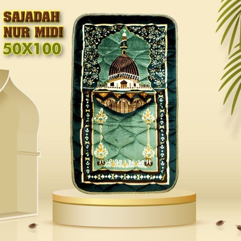 Sajadah Super Tebal Lembut Sajadah Premium Ukuran 50x110cm
