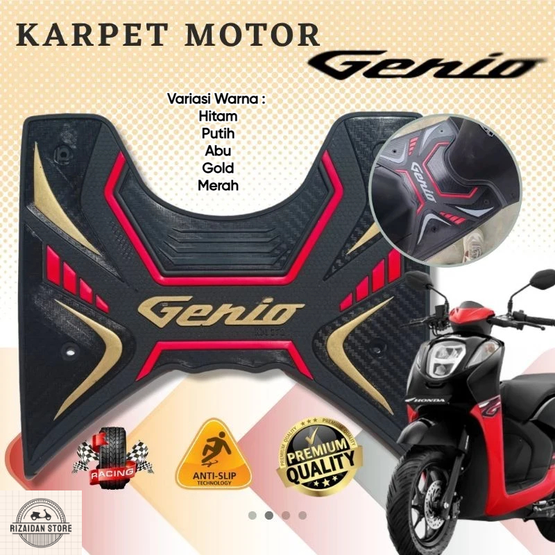 KARPET MOTOR GENIO - KARPET GENIO - AKSESORIS MOTOR HONDA GENIO