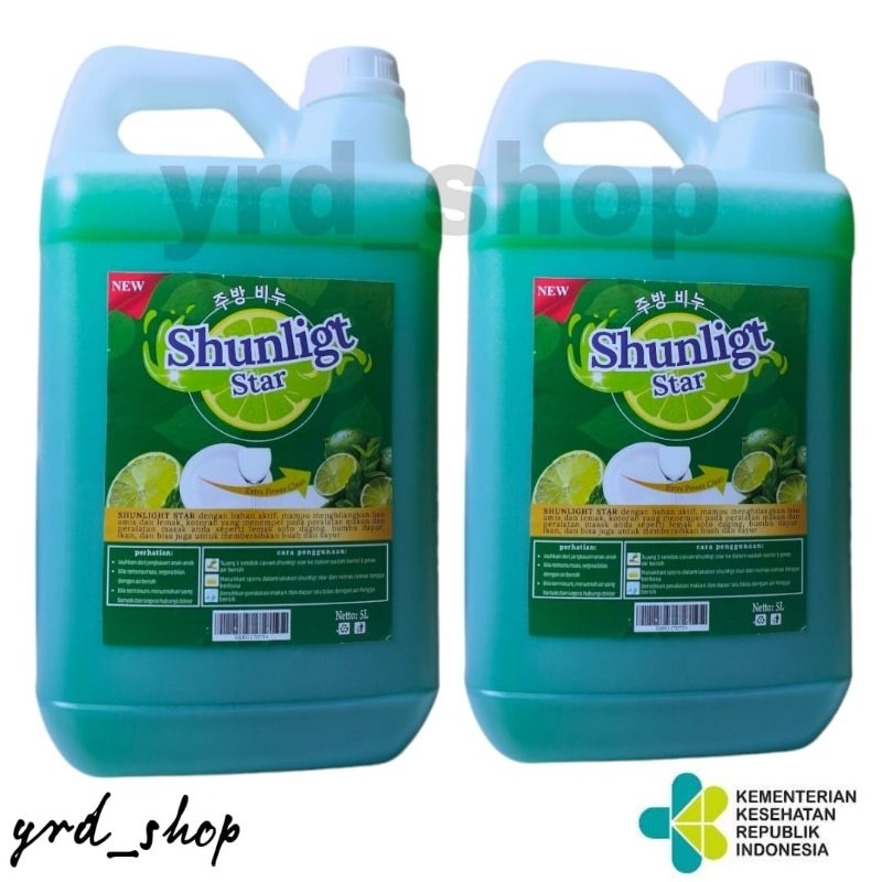 SABUN CUCI PIRING 5 LITER EXTRA JERUK NIPIS / SABUN CUCI PIRING 5 LITER MURAH
