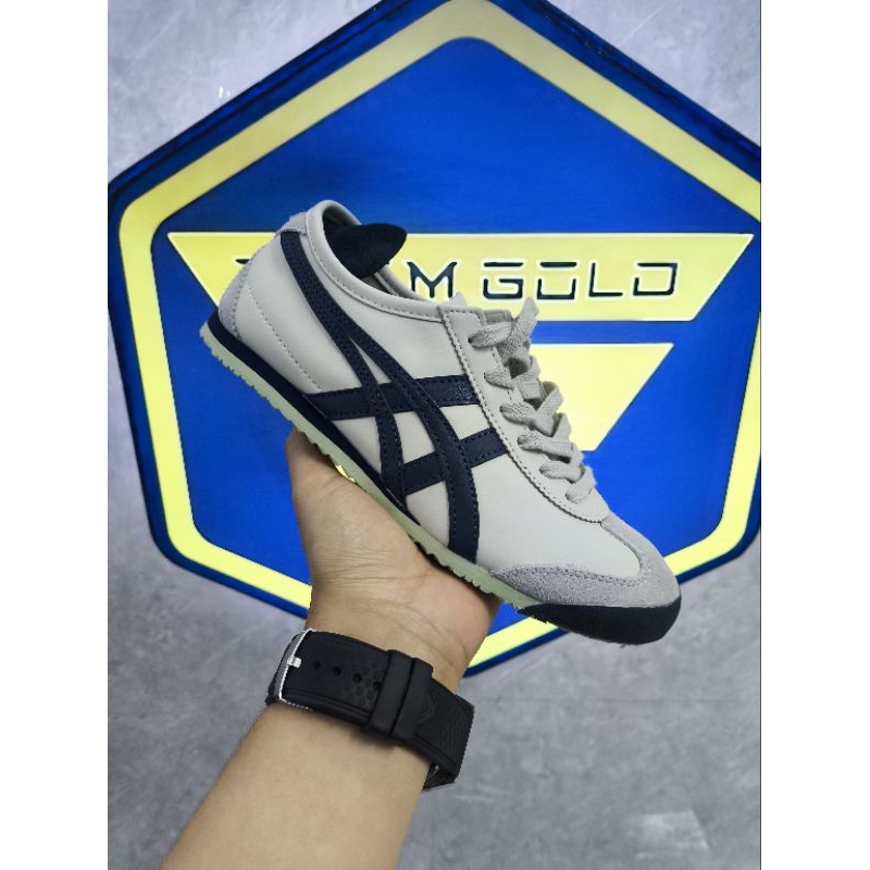 Sepatu Sneakers 0nitsuka Tiger Mexico 66 Indian Ink