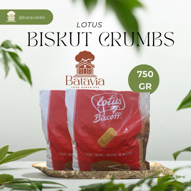 

LOTUS BISKUIT CRUMBS / BRISURES DE BISKUIT 750gr