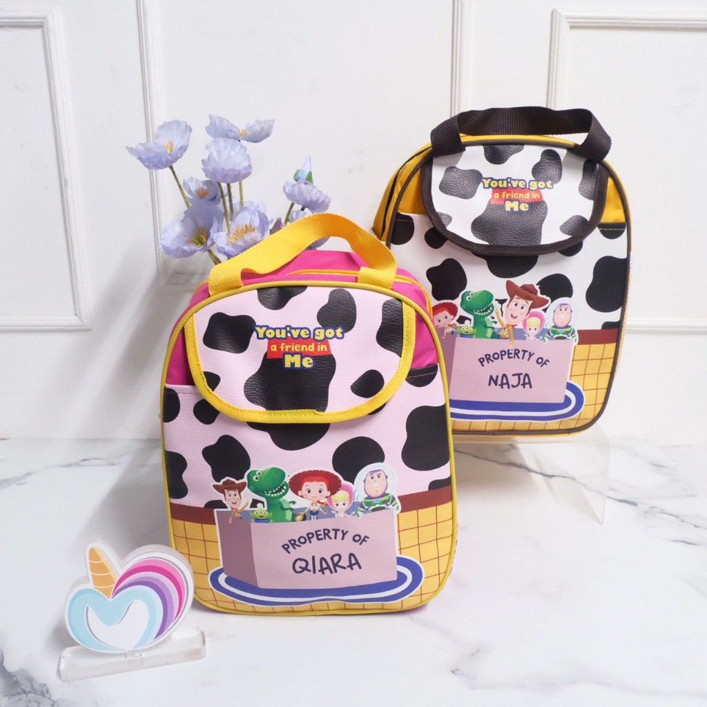 

LUNCH BAG SHAQ / SOUVENIR ANAK ULTAH CUSTOM / SOUVENIR LUNCH BAG ANAK / SUVENIR ANAK