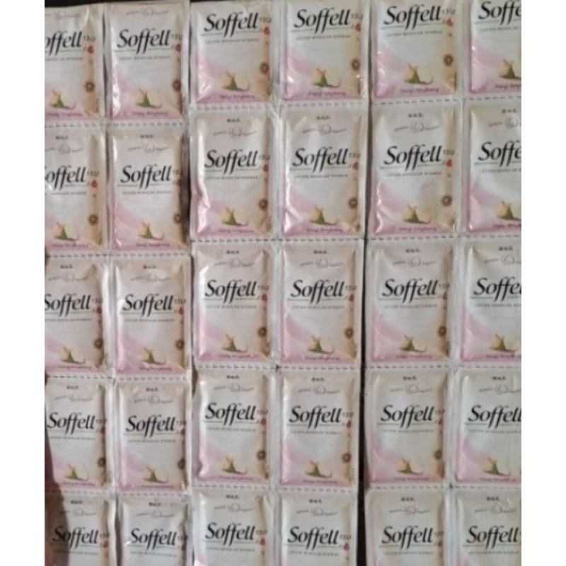 Soffell Bangkoang Lotion Anti Nyamuk Eceran 1000an  1 Keping isi 24 Sachet