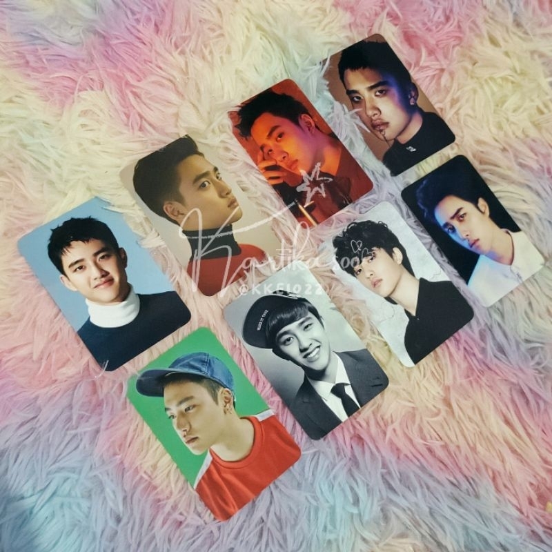 EXO 10th Anniversary repackage photocard set official SM entertainment member dohkyungsoo D.O. Kyung