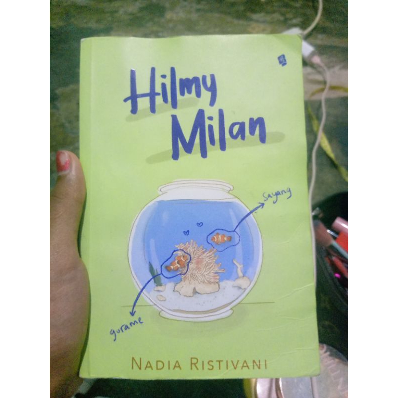 

preloved novel au hilmy milan (kondisi sesuai foto)