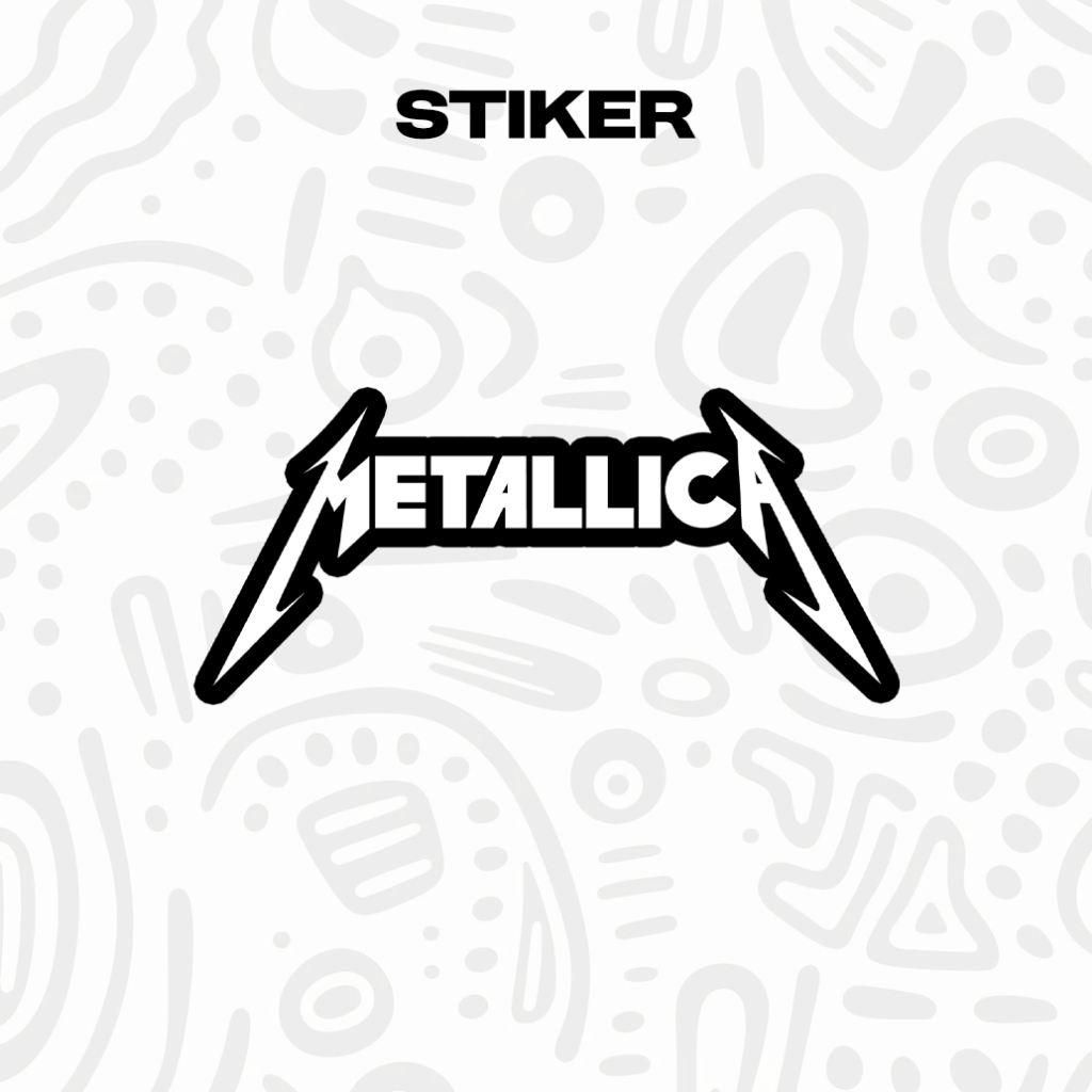 

[] STIKER METALLICA / TANPA MINIMAL / STIKER MURAH / STIKER KEREN / STIKER VIRAL / STIKER AESTHETIC