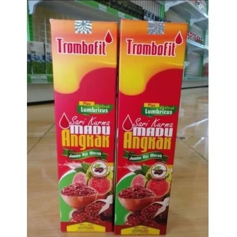 Trombofit sari kurma madu Angkak lubricus