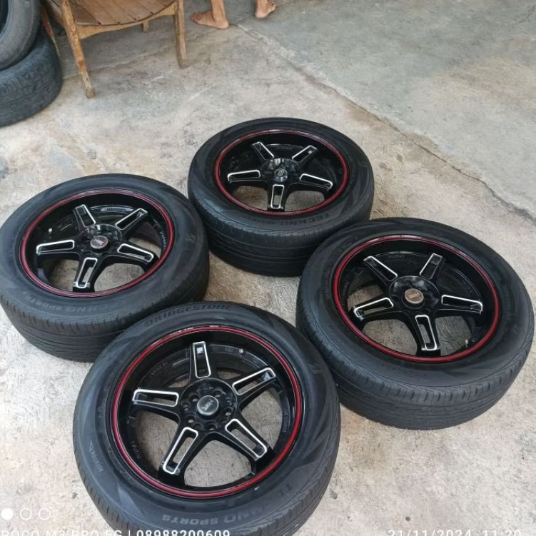 velg hsr r17 pcd 5x114/100 +ban