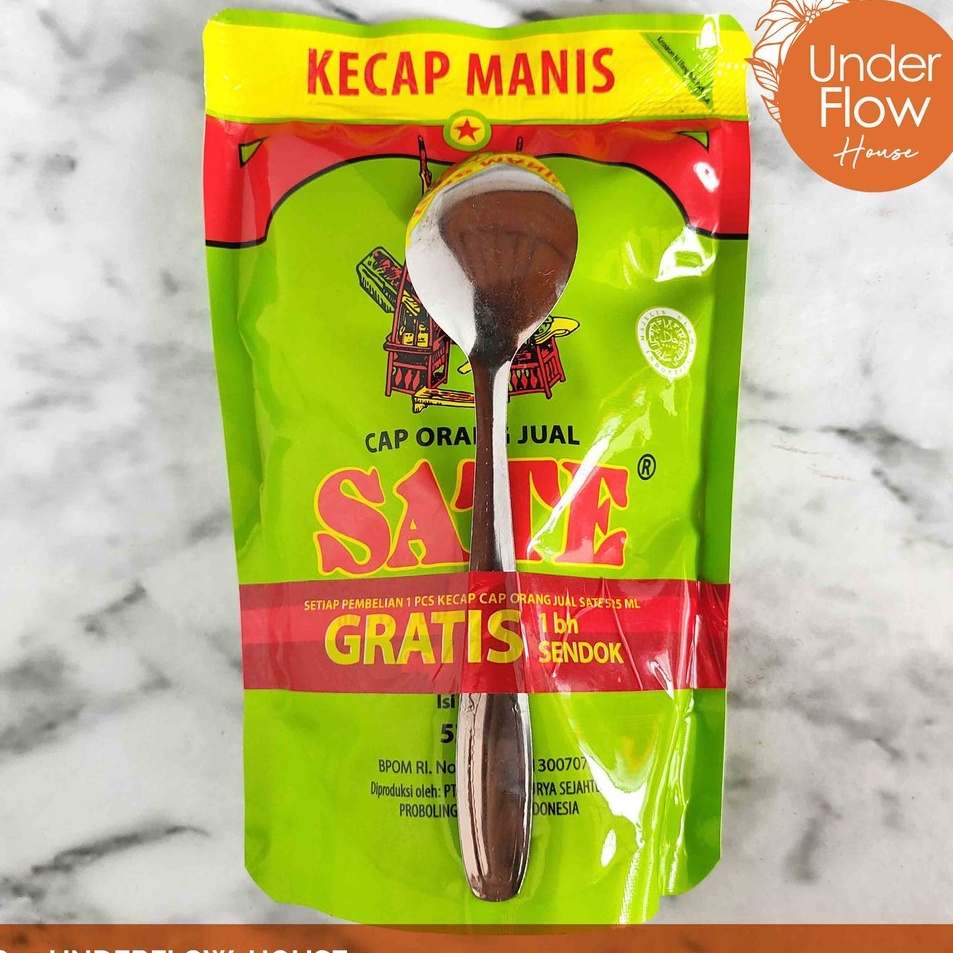 

Paling Popular Kecap Manis Cap ORANG JUAL SATE Refill besar 525ml asli probolinggo P57